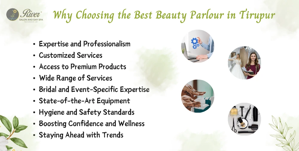 Tips for choosing best beauty parlour in Tirupur